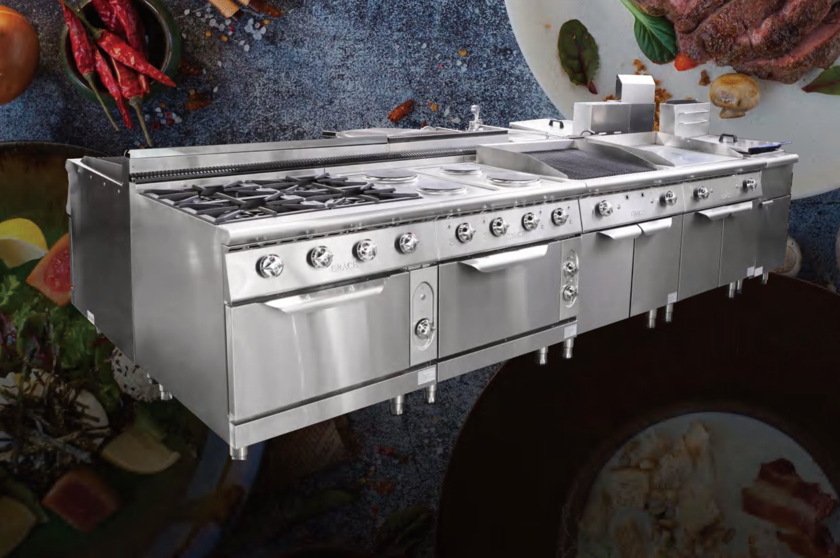 Hotel cooking line