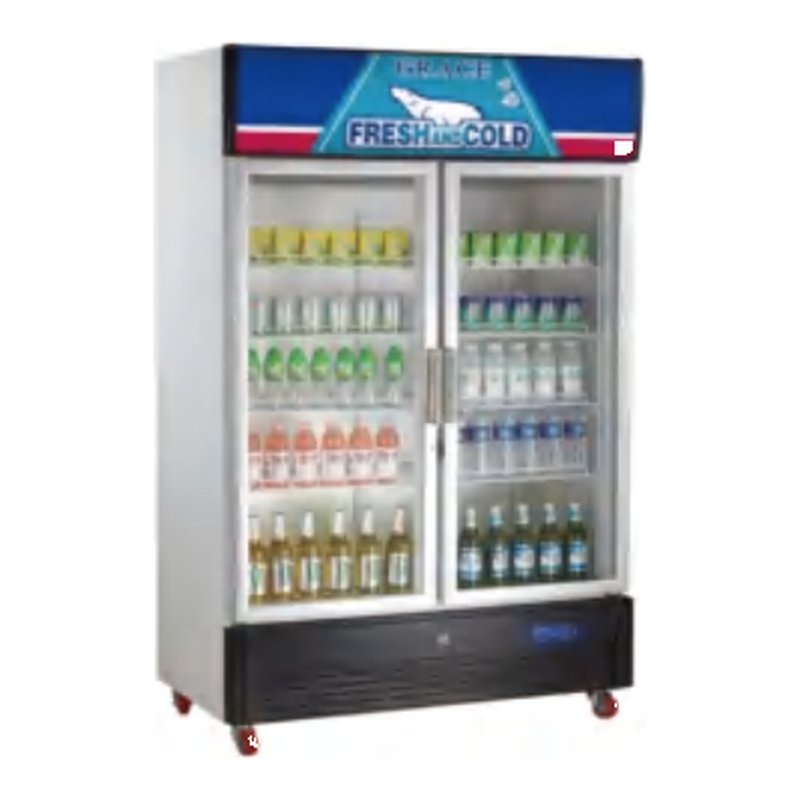 2-Door Beverage Display Chiller