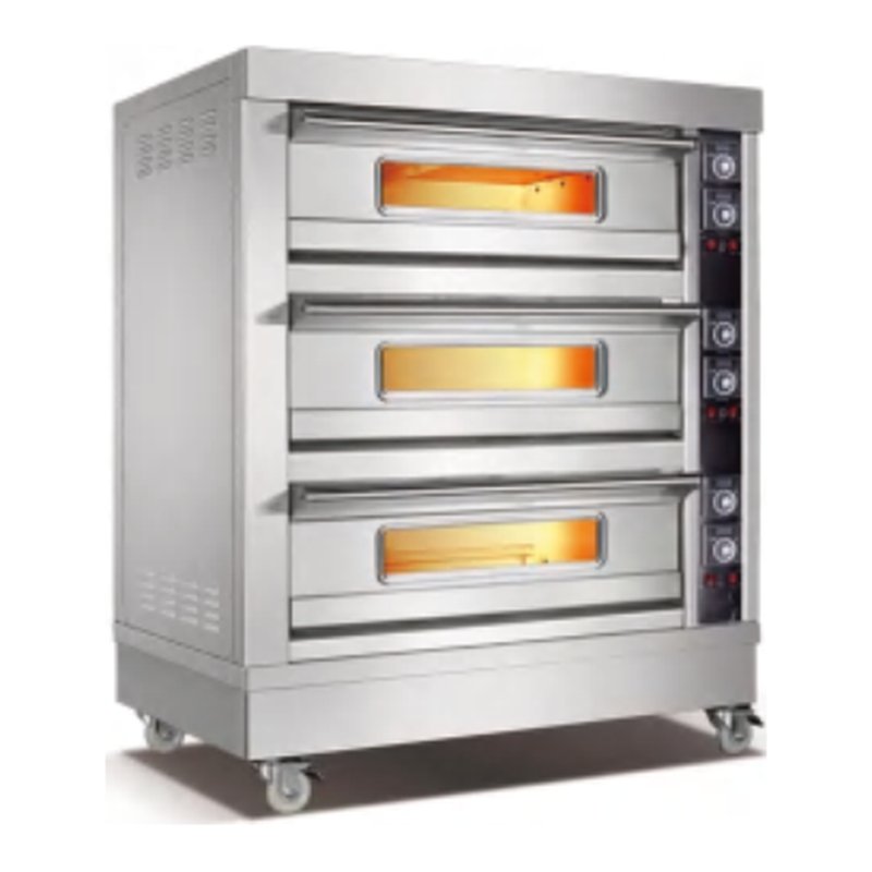 3-Deck 6-Tray Electric Deck Oven