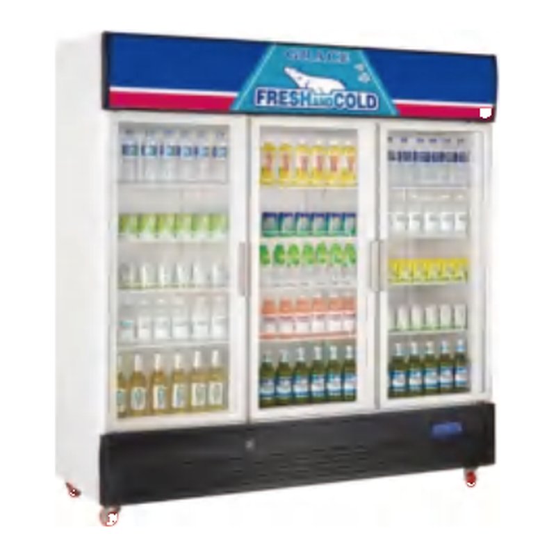 3-Door Beverage Display Chiller