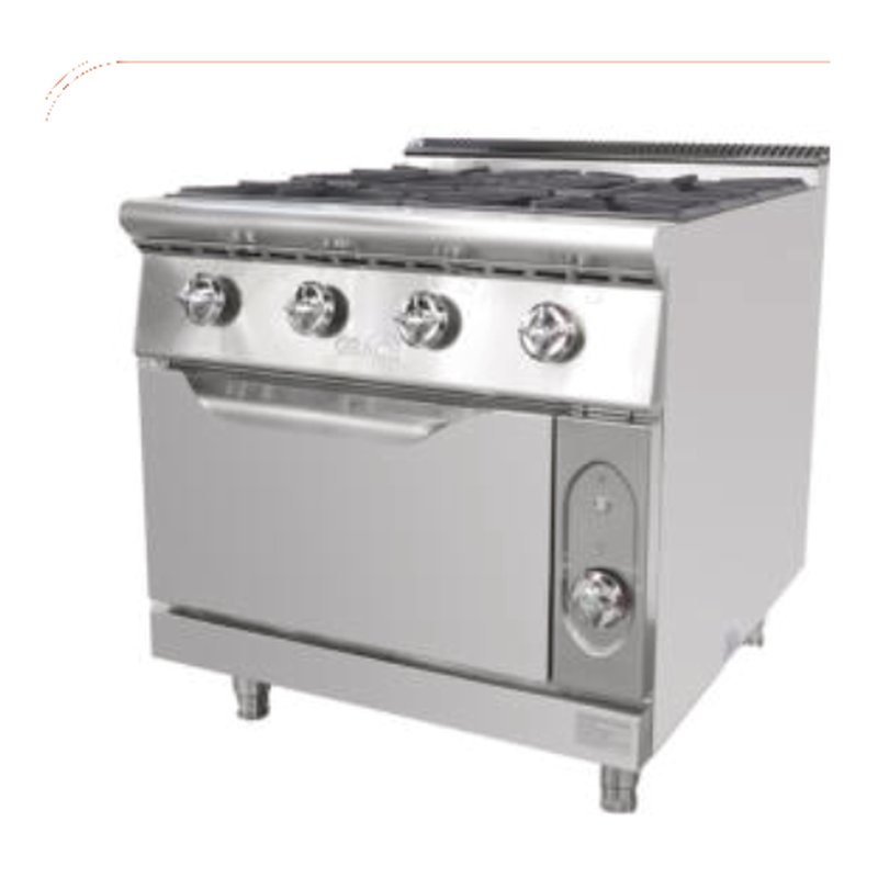 4-Burner Gas Range with Gas Oven