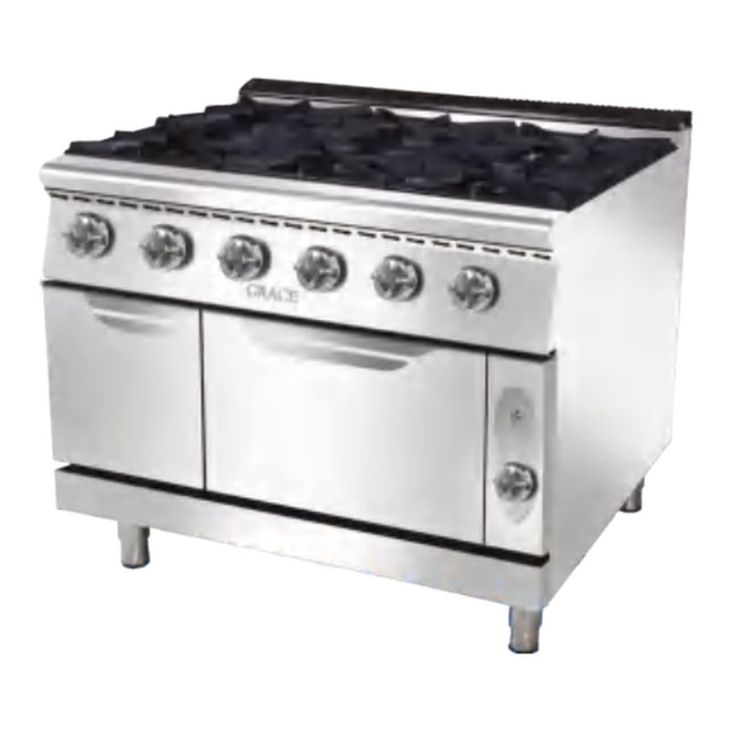 6-Burner Gas Range with Gas Oven