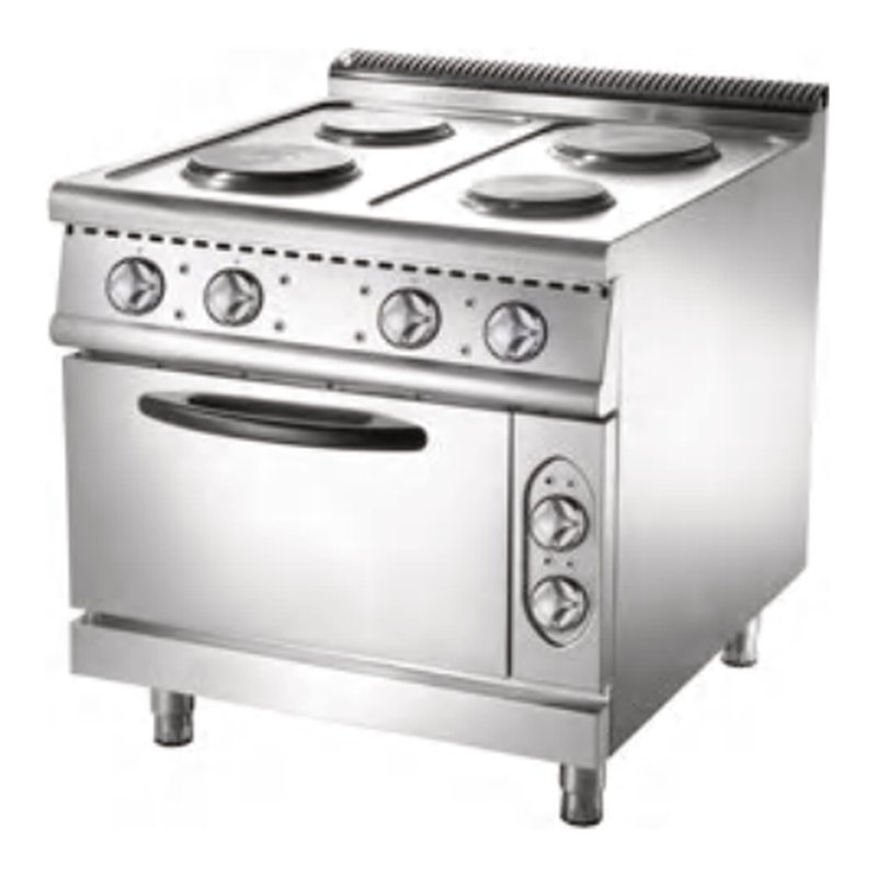 Electric 4-Hotplate Range with Oven