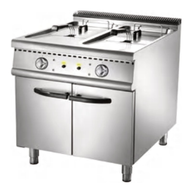 Electric Fryer with Cabinet