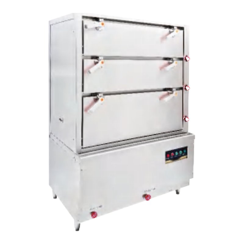 Electric Seafood Steam Cabinet (3 Deck)