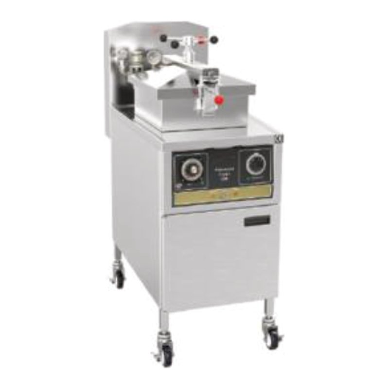 Gas Pressure Fryer with Oil Filter