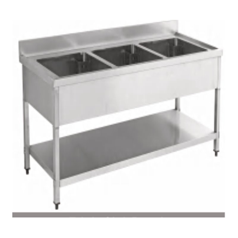 Triple Sink Bench